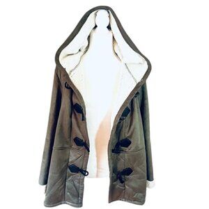 Women’s Army Green Fleece Jacket - Size Medium